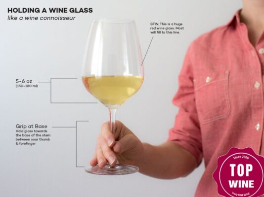 Làm thế nào để cầm một ly rượu vang đúng điệu